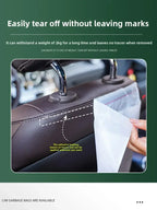 Self-Adhesive Disposable Trash Bag Thicken Waterproof Garbage Bag Leak-Proof Rubbish Storage Bag for Car/Home/Office