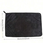 Microfiber Car Cleaning Towel - Absorbent, professional glass and vehicle detailing cleaning cloth for home and car maintenance