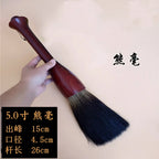 Extra Large Character Calligraphic Brush Big Wood Writing Brush Long Weasel Wolf Hair Spring Festival Couplets Chinese Brush Pen