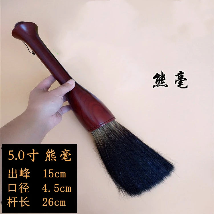 Extra Large Character Calligraphic Brush Big Wood Writing Brush Long Weasel Wolf Hair Spring Festival Couplets Chinese Brush Pen