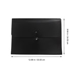 1Pcs Portable Accordion Folder File Organizer Document Holder Large Capacity Office School Supply Receipt Organizer