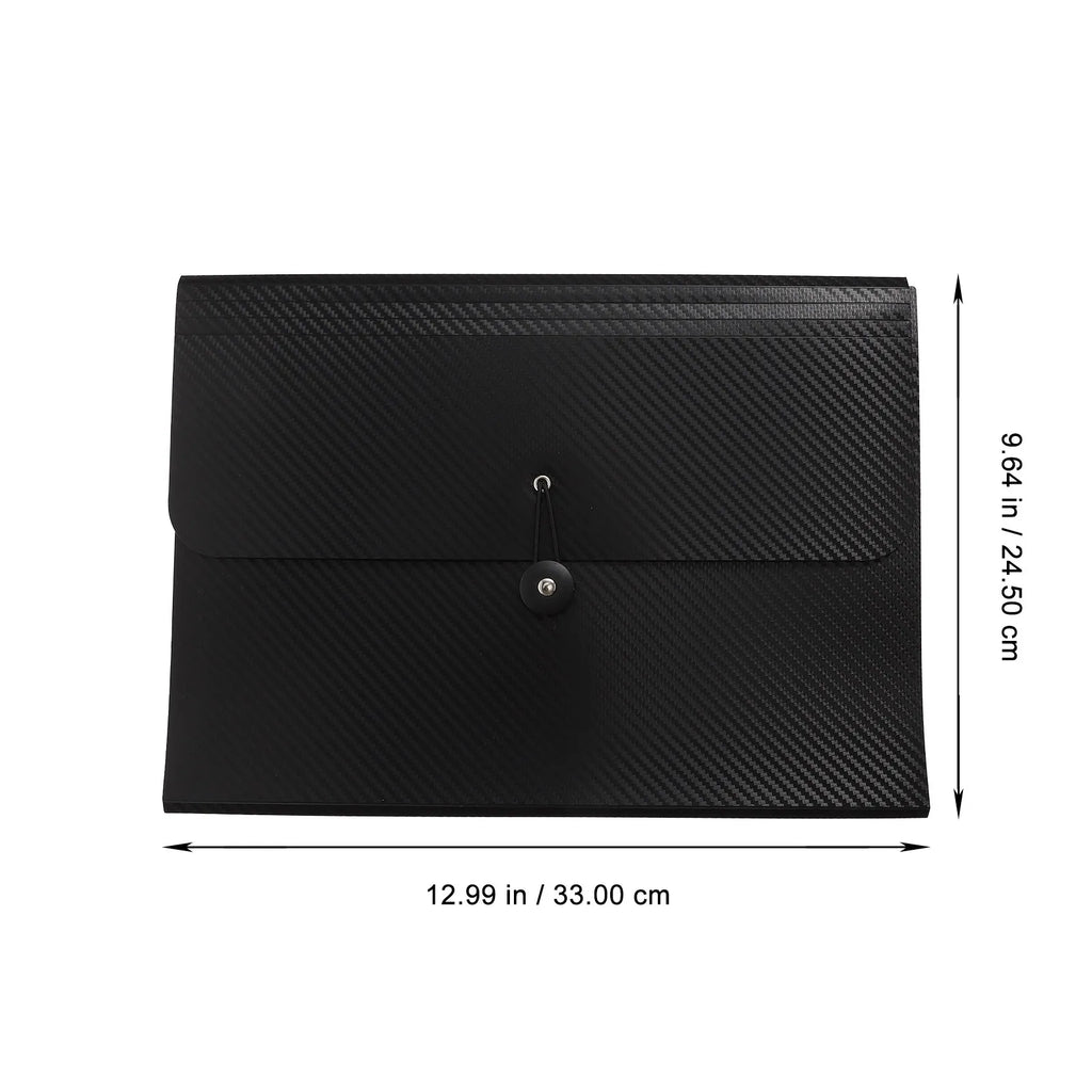 1Pcs Portable Accordion Folder File Organizer Document Holder Large Capacity Office School Supply Receipt Organizer