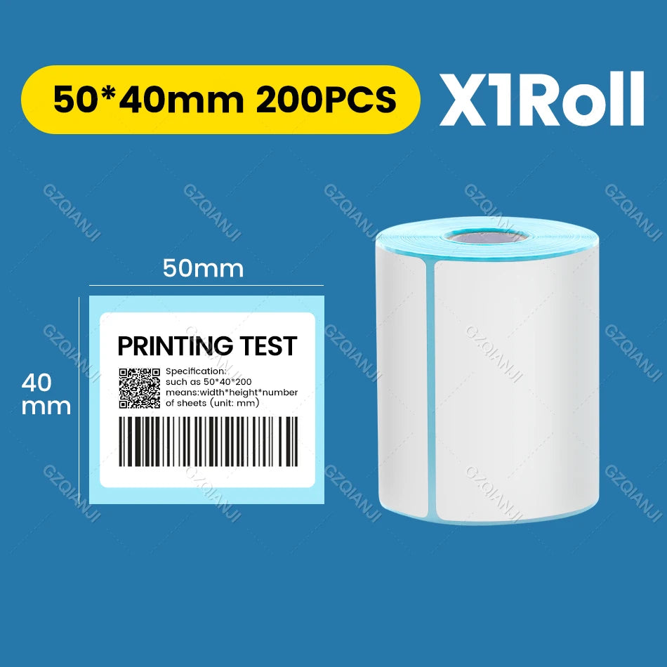 4x6 inch 100*150mm A6 4x4'' Shipping Labels FanFold Paper Rolls Sticker Paper for Thermal Shipping Label LOGO Barcode Address