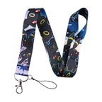 Cute Anime Lanyards For Key Neck Strap Lanyards ID Badge Holder Keychain Key Holder Hang Rope Keyrings Accessories Gifts