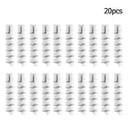 10pcs Cable Protector Silicone Charge Cable Spiral Winder Wire End Cord Savers Cover For Phone USB Charger Cable Accessories