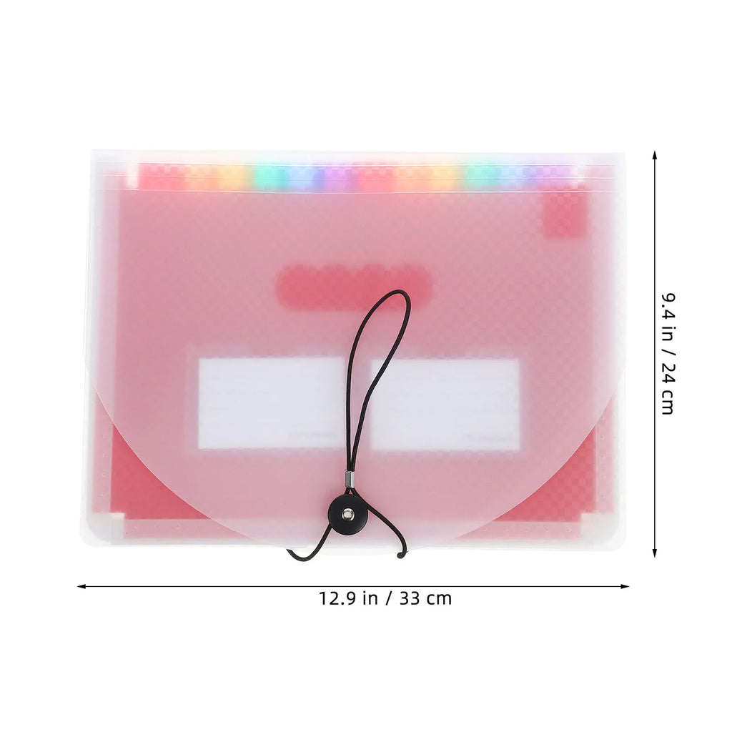 Document File Folder Multi-Layer Expanding Accordion File Organizer Folder Portable Office School Storage Document Receipt