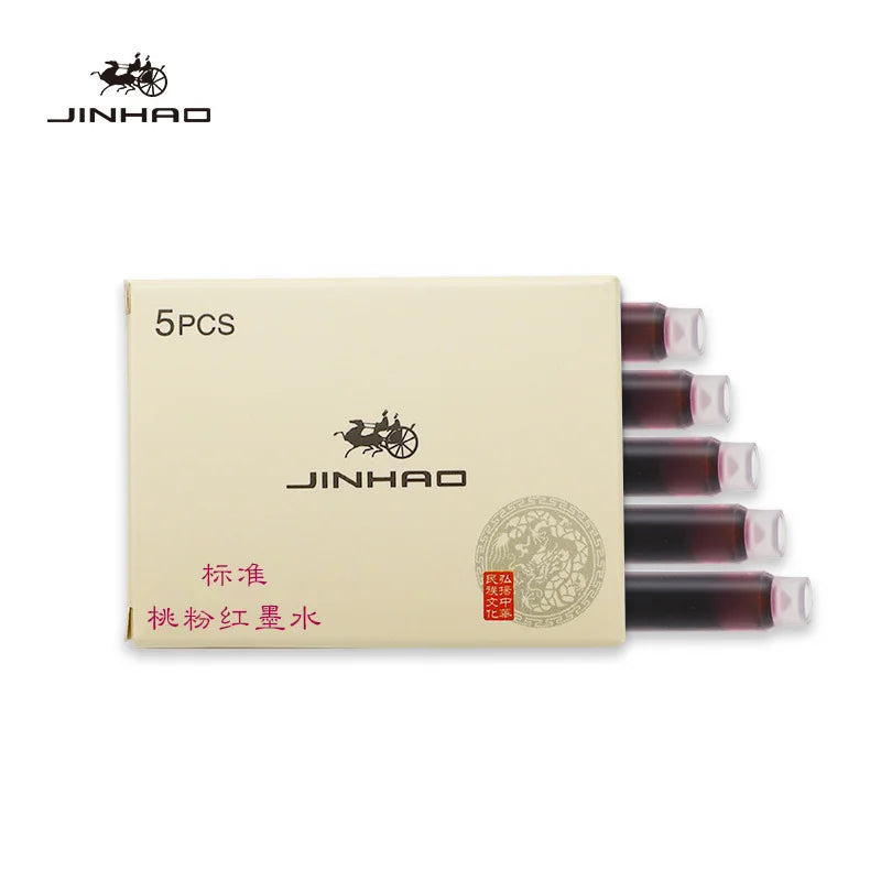 5/10/15 Pcs Jinhao Fountain Pen ink Cartridge Refill Fountain Pen Ink Fountain Pen Chinese ink Office School Supplies Stationery