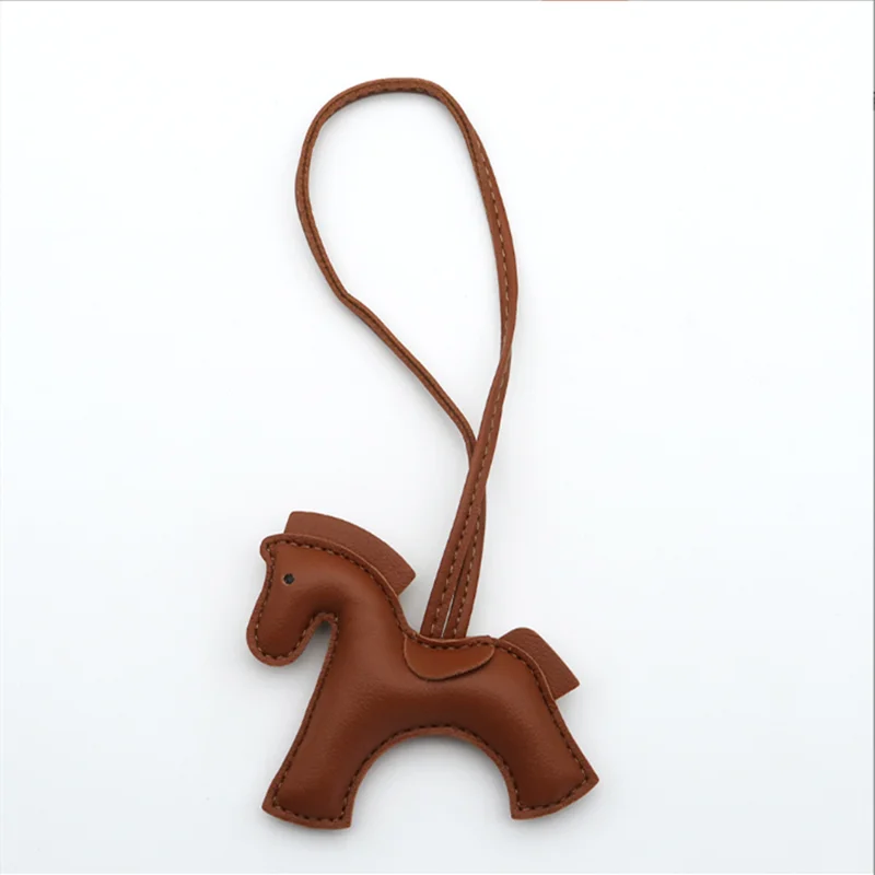 Women'S Bag Pony Keychain Pendant High Quality Horse Ornament Handmade Stitching Charm Fashion Accessory Gift
