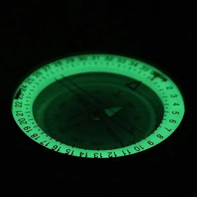High Precision Compass Professional Outdoor Camping Multifunctional Military Green Precise Geological Tactical Compass