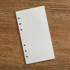 A6 40Sheets Loose Leaf Notebook Refill Spiral Binder Inner Page Grid Blank Line Diary Agenda PlannerSchool Stationery