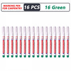iLMH 4-40Pcs Deep Hole Long Nib Head Marker For Metal Perforating Pen Waterproof Bathroom Woodworking Decor Multi-Purpose Tool