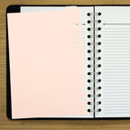 5Pcs Premium Plastic Binder Dividers with Tabs for 6 Ring A5 Planner Journal Notebook Organizer Divider Tabs Page Dividers