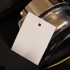 3cm*4.5cm Hanging Ornaments Card With Elastic Rope Tag White Cardboard Blank Price Label