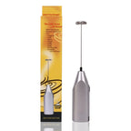 Household Mini Stainless Steel Electric Handheld Egg Beater Cappuccino Latte Coffee Foamer Hot Chocolate Drink Mixer
