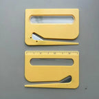 Mini Letter Knife Letter Mail Envelope Opener Safety Paper Guarded Cutter Blade Office Equipment Cutting Supplies