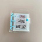 1-Pack Organization Challenge Binder: A cash envelope system designed to simplify budget management and financial planning