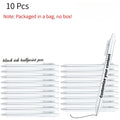 Custom 40pcs Luxury Ballpoint Pen Set with Black Gift Box Retractable Black Ink Laser-Engraved Text, Smooth Writing Pen 10/40pcs