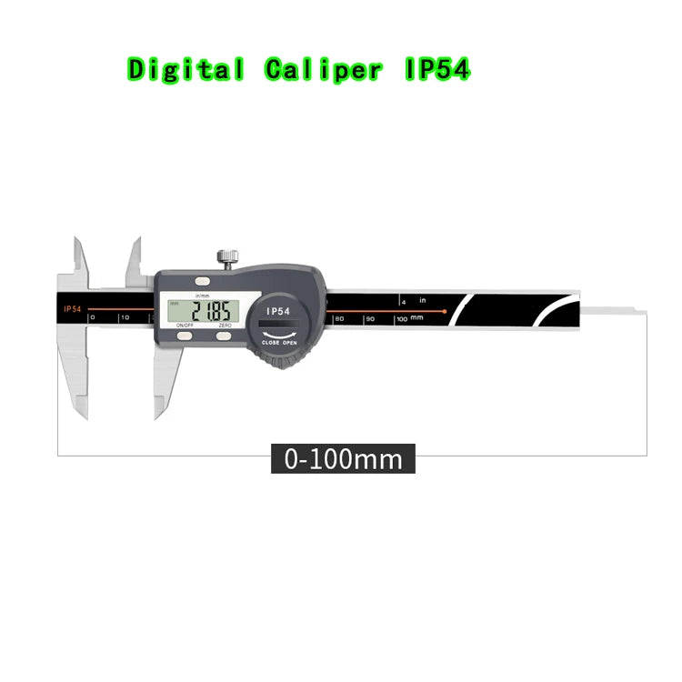 Built-in Bluetooth Digital Caliper for Wireless Transmission Electronic Caliper for Measuring Outer Diameter Inner Diameter 150m