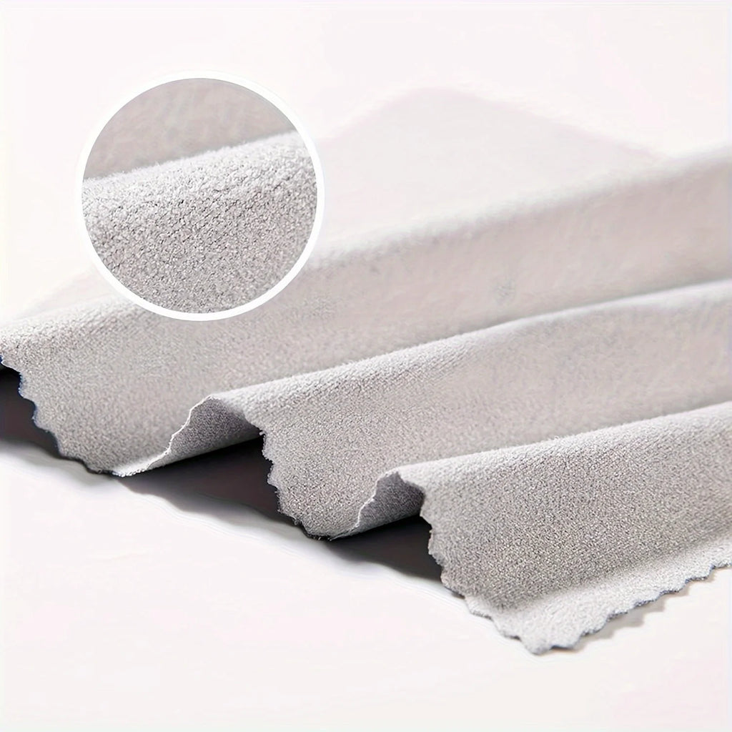 Microfiber Cleaning Cloths for Glasses Phone Screens Jewelry Random Colors Thick Soft Cleaning Wipes for Maintenance & Polishing