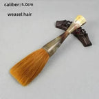 Chinese Calligraphy Brush Oxhorn Pen holder Brush Pen Extra Large Mixed Hair Painting Writing Brushes Art Stationary Supplies