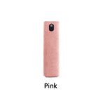 2-In-1 Soft Microfiber Polishing Cloth Screen Cleaner Spray Mini Cleaner Spray For Tablet Phone Glasses Computer Screen Cleanier