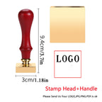 Custom Pottery Stamp for Clay Stamps Personalized Logo & Design Maker,Perfect for Ceramics Logo Design Seal (2.5cm- 5cm)