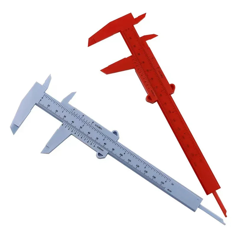 Vernier Caliper, Plastic Caliper, Plastic Vernier Caliper, Student Caliper,Experimental Measurement Tool Specifications 0-150mm