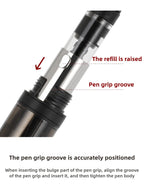 JINHAO 20 Press Fountain Pen Retractable EF/F Nib Plastic With Clip School Supplies PK 10 A1 Stationery Writing Ink Converter