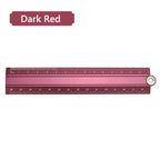 High Quality 30cm Folding Ruler Aluminum Alloy Multifunctional Stationery Ruler Drawing Measuirng Tool Metal Ruler Students