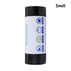 30Bags/Roll Disposable Garbage Bag Trash Can Bin Small Medium Large Rubbish Bag Black Points Off Plastic Bags Bathroom Kitchen
