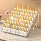 Clear Acrylic Card Display Stand Rack Shelf Organizer for PSA Trading Baseball Cards - Durable, Card Storage Organizer
