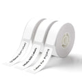 Marklife 3Rolls Labels P15 Thermal Label Adhesive Sticker Thermal Tape For P15,P12,D30,M110,M220,M1,Label Home Use, Business