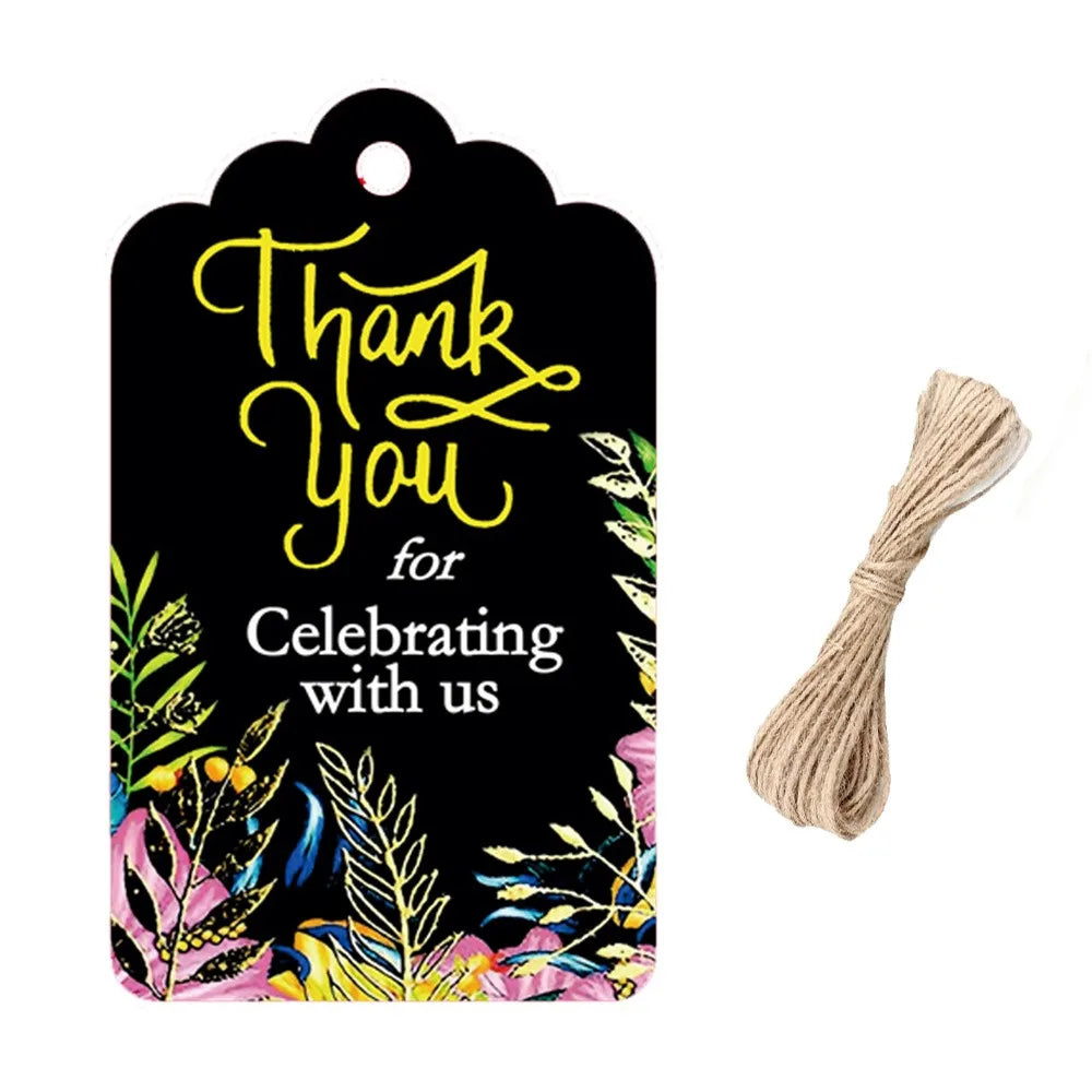 50 Pcs Thank You For Supporting My Small Business Reflective Laser Appreciate Cards Greeting Postcard For Online Retail Shopping