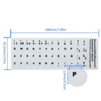 Spanish frosted keyboard sticker, DIY computer laptop keyboard protective film, anti-abrasion button sticker film