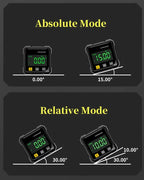 4-Side Magnetic Digital Angle Gauge With Laser Electronic Protractor Horizontometer Inclinometer Angle Ruler Slope Measuring