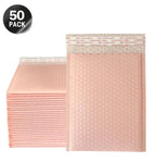 50 Pcs Pink Color Bubble Mailer Bubble Padded Envelopes Mailer Poly for Packaging Self Seal Shipping Bag Bubble Mailer Bag