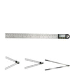 200/300/500mm Digital Protractor Inclinometer Angle Finder Level Measuring Instrument Digital Goniometer Angle Ruler