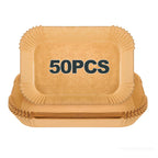 50/100Pcs Air Fryer Liners Disposable for Ninja FG551/DG551/IG651/ Foodi Smart XL Indoor Grill, Unbleach Parchment Paper Sheet