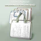 A4 Portable Accordion File Organizer, 13 Pocket Expanding Document Folder for Business School Office Student Supplies