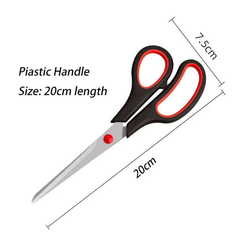 1pcs Sewing Scissors 14-35cm Comfort Grip Multipurpose Stainless Steel Ultra Sharp Scissors for Office Home School Sewing Crafts
