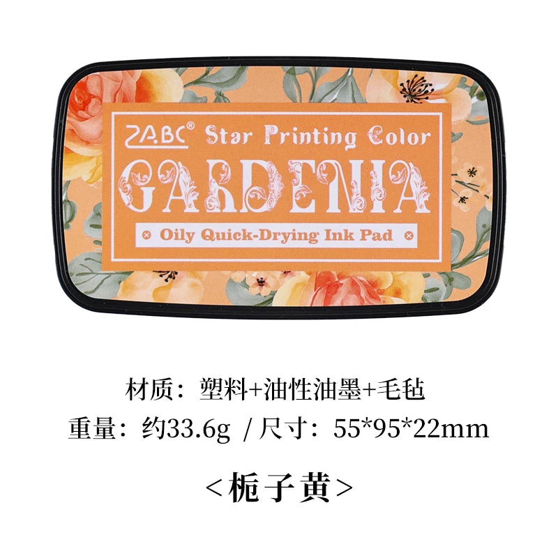 Multicolor Self-Inking Stamp Ink Pad for Planners Art Scrapbooking Student School Supplies Colorful Stationery Accessories