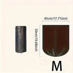 3 Rolls 60pcs Upgraded Durable Black Household Trash Bags, Multi-Purpose Trash Bags Black for Privacy Trash Bags for Privacy