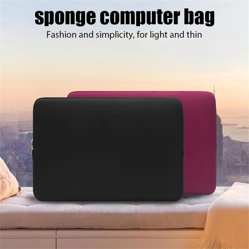 Shockproof Laptop Sleeve Portable Notebook Protective Bag for 12 13 14 15 15.6 Inch Tablet Laptop Lightweight Carry Case Cover
