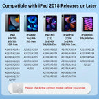 For Apple Pencil 2 1 With Palm Rejection Tilt Sensitivity Stylus Pen For 2018-2026 IPad 6/7/8/9/10, Mini 5/6,Air3/4/5, Pro 11/12