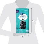 55-Gallon Extra Large Outdoor Twist Tie Trash Bags, Unscented, 20 Bags