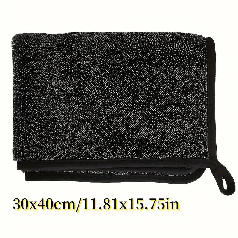 Ultra-Absorbent Microfiber Cleaning Cloth - Soft, Durable & Quick-Dry Towel for Cars, Home, and Bathroom Use