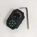3/5Pcs RCompass Thermometer Combo 2 in 1 Tactical Airsoft AR15 M4 M16 Compact Navigation Thermometer for 20mm Rail Gun Accessory