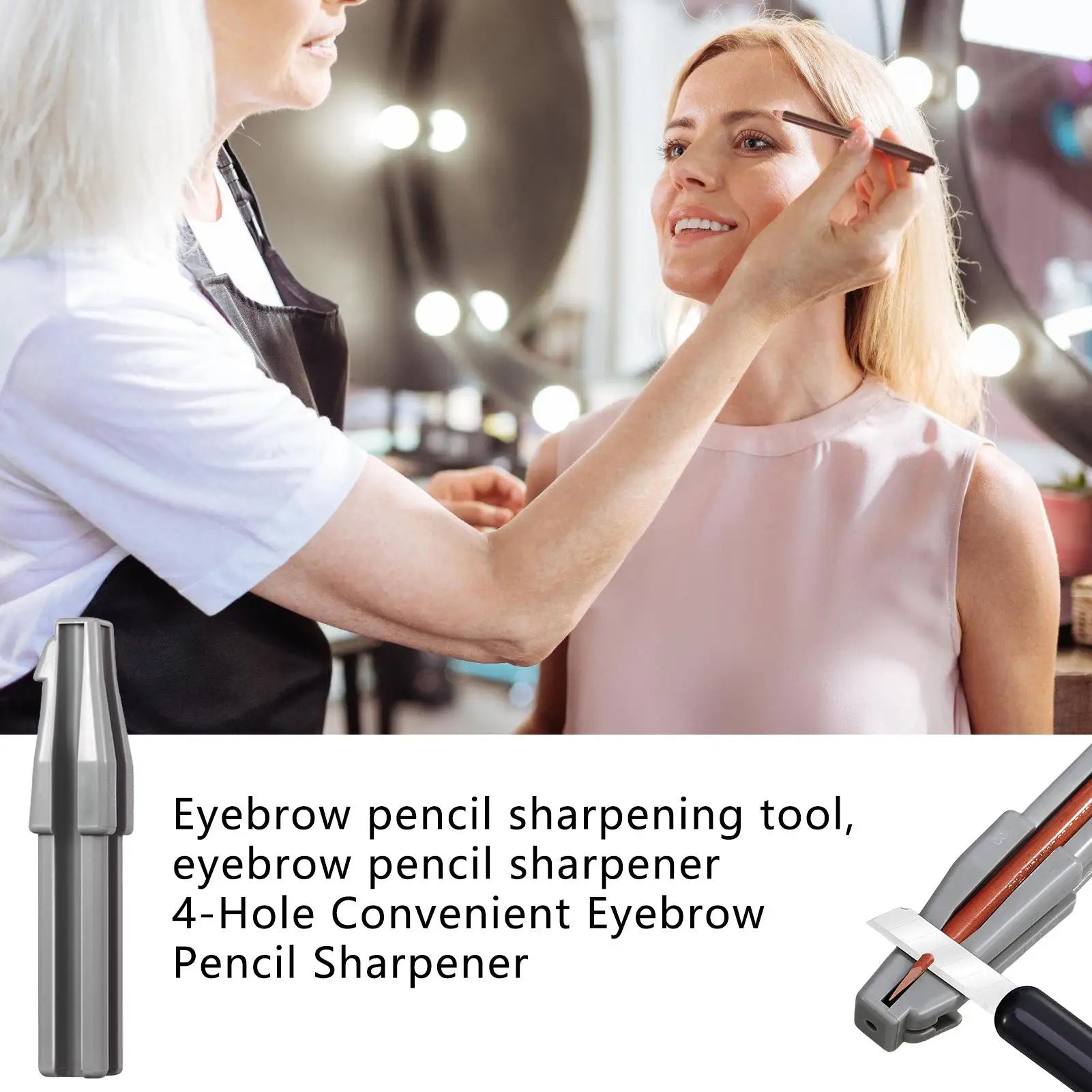 Eye Makeup Pencil Sharpener Eyebrow Pencil Sharpener Portable Eyebrow Pencil Tools Makeup Pencil Shaper
