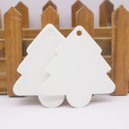 Large Gift Hang Tags, 100 Pieces Per Batch, White Kraft Paper Gift Packaging Labels, Handcrafted With Love Products, Price Tags
