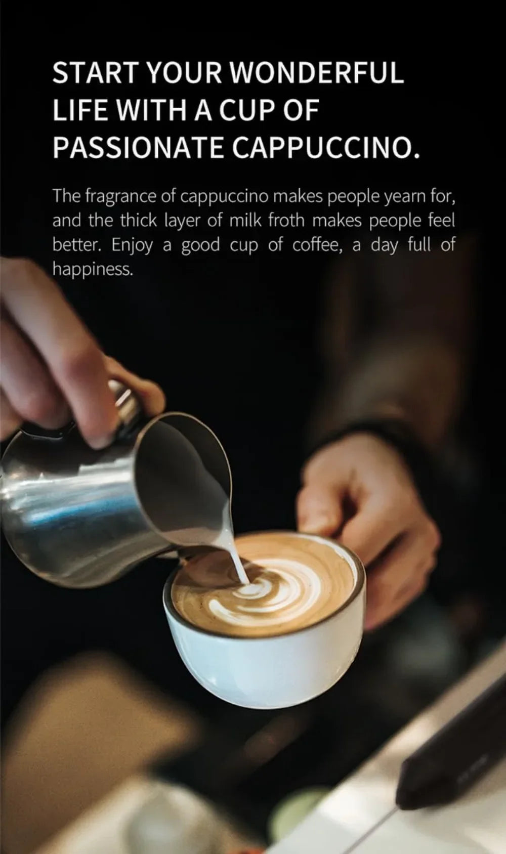 Milk Wireless Foamer Coffee Whisk Mixer Electric Blender Egg Beater Mini Frother Handle Stirrer Cappuccino Maker Cooking Tools